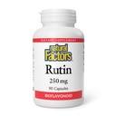 Natural Factors - Rutin 250mg, A Citrus Bioflavinoid, 90 Capsules