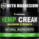 Hemp Cream 4.23 oz - Maximum Strength Gel with Premium Hemp Oil, Arnica, MSM, Alpha Lipoic Acid - Advanced Formula - Fast Absorption, Non-Greasy - Natural Lotion Rub - Arnica Cream for Day & Night