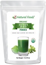 Z Natural Foods Organic Alfalfa Juice Powder - Raw Vegan Superfood, 1 lb | Non-GMO, Gluten-Free, All-Natural, Mix in Smoothies, Drinks & Recipes