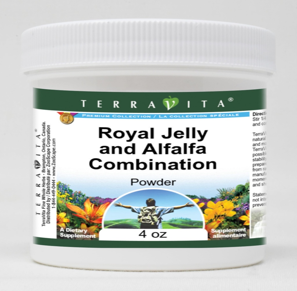 Royal Jelly and Alfalfa Combination Powder (4 oz, ZIN: 515642)