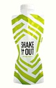 Collapsible Shaker Bottle for Protein Shakes, Supplements - 12 Ounce Reusable, Recyclable, Travel Bottle