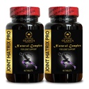 Joint Matrix PRO Natural Complex - Complete Joint Formula, Alfalfa Capsules, Thiamine B1 Supplement, Flexibility and Balance for Seniors - 2 Bottles 180 Tablets