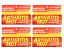 Arthritis Hot Pain Relief Creme 3 oz (Pack of 4)