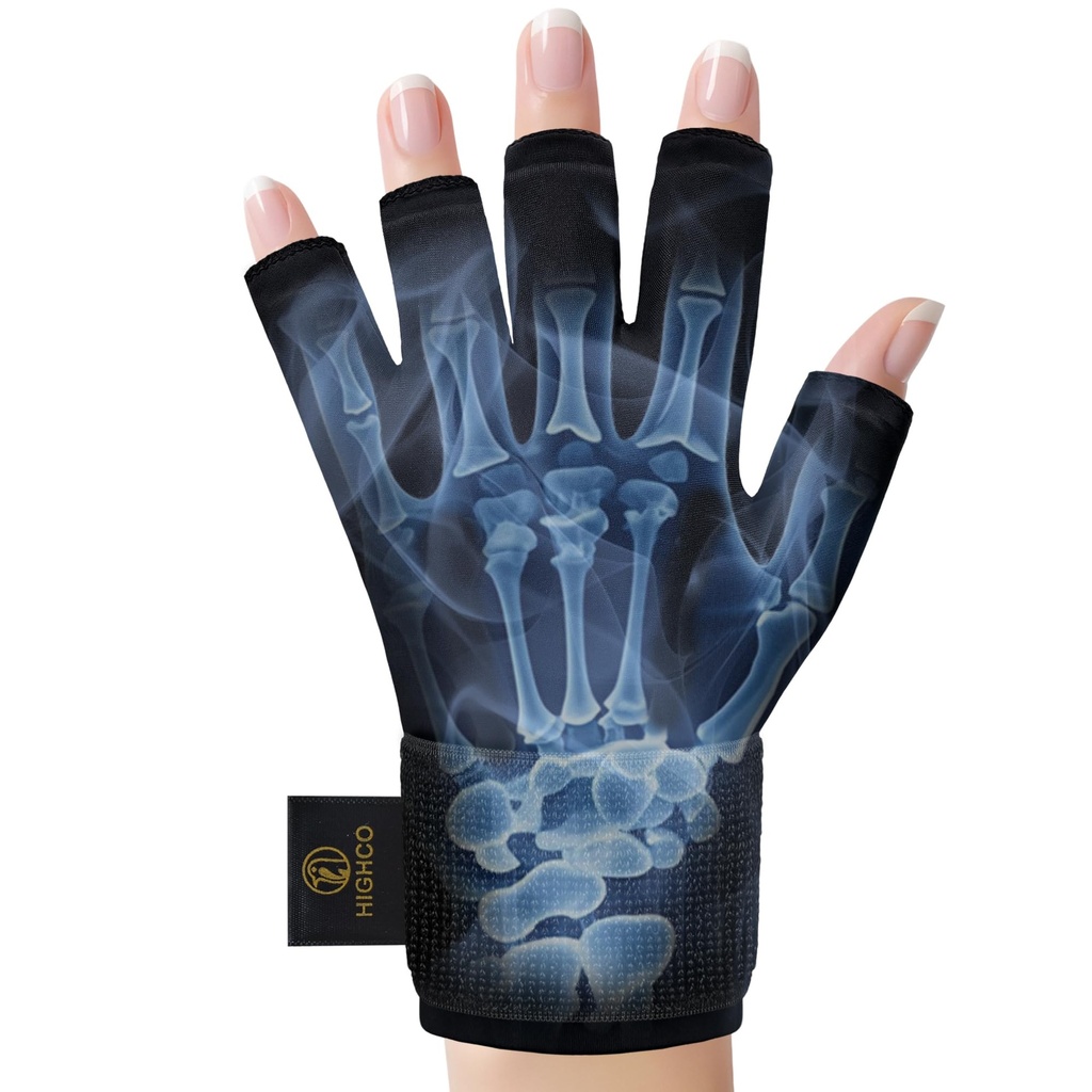 highco Hand ICE Pack Glove for Arthritis Pain Relief-Wrist ICE Pack forHand | Cold Compression,Cooling lce Packs Glove for women and Men,Tendonitis, swelling,Reusable Cold Hot Therapy