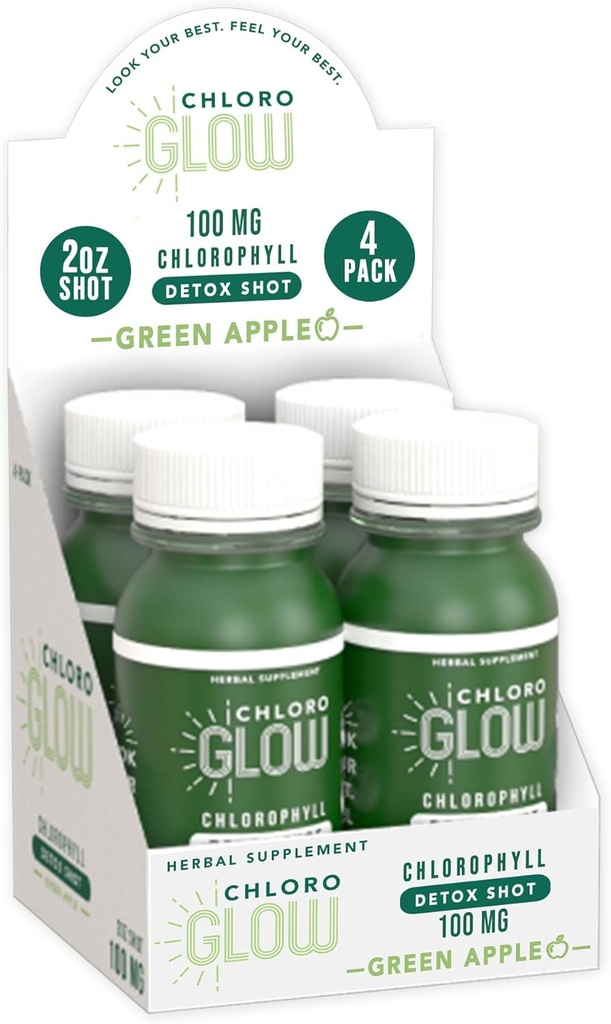 Chloroglow Chlorophyll Shots 