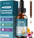 Liposomal Lymphatic Drainage Drops - 11 1 Burdock Root, Echinacea, Yaşlıberry, Calendula, Cleavers Herb, Dandelion  Support Lymphatic Health 2 FL.OZ