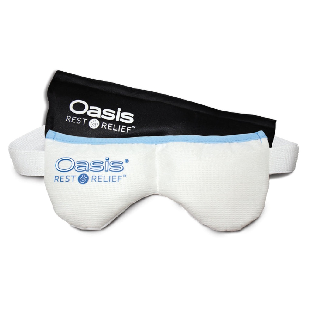 Oasis Rest & Relief Reusable Hot Cold Therapy Eye Mask