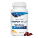 Lipotriad Heyedration Eye Vitamins, 60 Softgels, 30-Day Supply | Omega 3 Supplement with Vitamin E & Organic Flaxseed Oil