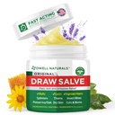 Owell Naturals Drawing Salve, 2 Fl Oz Ointment Multipurpose for Boil Removal, Cyst, Bumps, HS, Deep ingrown Hair, Splinter Out, Itch from Insect Bites, Poison Ivy