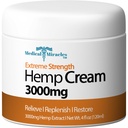 Medical Miracles Hemp Relief Cream - Whole Body. Topical Salve for Skin Application - (3000mg)