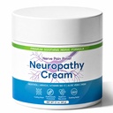 Neuropathy Cream, Neuropathy Pain Relief for Feet, 2.1 Fl Oz | Nerve Pain Relief Cream with Menthol, Arnica, Vitamins B6 & E, Aloe Vera and MSM for Feet, Hands and Legs, Non-Greasy