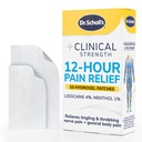 Dr. Scholl’s Clinical Strength 12-Hour Pain Relief Hydrogel Patches 10ct - 4% Lidocaine for Powerful Numbing, Instant Cooling Pain Relief with Menthol, Added Arnica, for Hands, Feet, Neck, Back & Legs