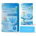 Fever Cooling Patches, 10 Count Hydrogel Gel Pads, 6-8 Hour Instant Relief for Forehead, Neck, Headache, Cuttable, Mint Infused, for Body & Electronics Cooling