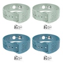 Motion Sickness Bracelets Wristband Sea Sickness for Adult Kids & Pregnant Women, Acupressure Anti Nausea Wristbands for Car Sea Air Cruise Travel Sickness, Relief Motion/Morning Sickness-2 Pairs
