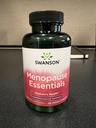 Swanson Menopause Essentials Women's Herbs, 120 Veg Capsules | Combines Women's Health Herbs Including Chasteberry and Black Cohosh to Soothe Menopausal Symptoms, Vegan