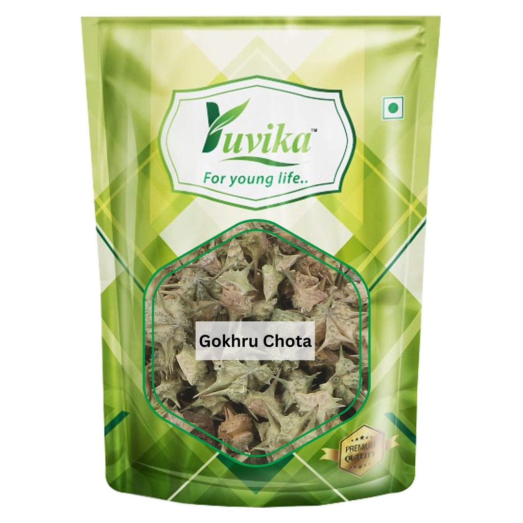YUVIKA Gokhru Chota | Gokhroo Chota - Tribulus Terrestris Seeds - Small Caltrops (400 Grams)