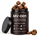DM-01 Daily Multivitamin for Dogs - Advanced Hip & Joint Support, Boosts Immune System & Digestion, Promotes Skin, Coat & Organ System Health, Enhances Activity & Mood, 60 Chews