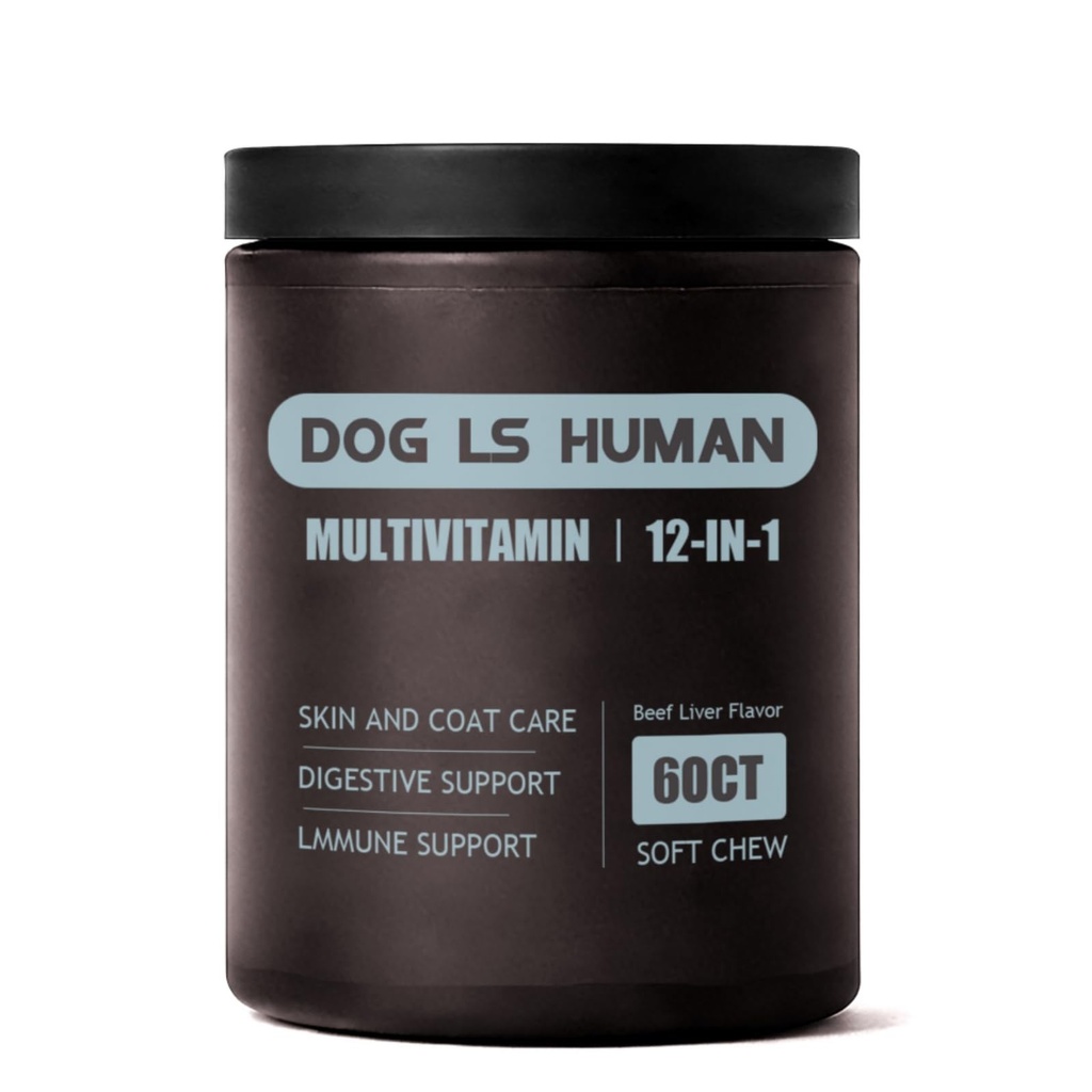 Dog is Human multivitamin Itch Relief，Hip & Joint, Skin & Coat | Hip & Joint Support, Skin & Coat Health, Itch Relief, Multivitamin