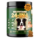 24-in-1 Dog Vitamins and Supplements 200 Ct Daily Multivitamin for Dogs Hip & Joint, Skin, Digestion, Immune