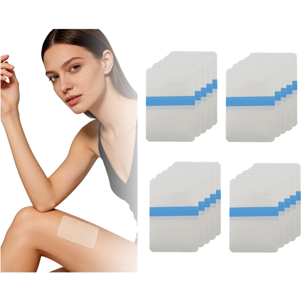 Instant Thigh Lift Tape for Loose Skin,Waterproof Invisible Firming Patches Legs,Breathable Tummy Tape,Women Body Tape for Loose Skin Anti-Friction Patch - 20PS