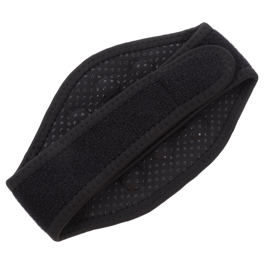 Heated Neck Massage Band Lightweight Neck Relief Belt for Men Portable Tourmaline for Travel Promotes Relieves Fatigue