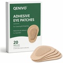 Adhesive Eye Patches for Adults, 20 Pcs Disposable Eye Patch Pads, Large 3.3 x 2.3 in, Medical Acrylic Adhesive for Secure Hold, Gentle on Skin, for Lazy Eye & Eye Surgery Recovery