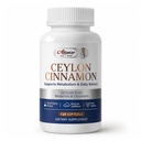 Ceylon Cinnamon Supplement with Berberine & Chromium, Cinnamon Softgels for Metabolism & Energy Support