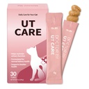 UT Care Cat UTI Kidney Support Urinary Supplement Cranberry Treatment for Cats Renal Health with Pacran, Quercetin, Taurine lickable Formula Individually Packaged (1 Pack)