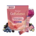 GoBalance Myo & D-Chiro Inositol Powder 40:1 Ratio - Hormonal Support Drink Mix for Women, PCOS, Cycle & Acne - with Magnesium, L-Theanine & Adaptogens - Blueberry Acai, 20 Packets