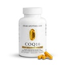Coenzyme Q10 CoQ10 200mg Capsules - Heart Health Energy Antioxidant Cardiovascular Support Cellular, Ubiquinone, Non-GMO Gluten Free, 30 Count