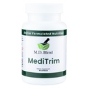 MediTrim Energy Supplements, Metabolism Booster, Supports Vitality, Satiety & Physique Goals, Smooth System Balance Green Coffee Bean, Apple Cider Vinegar, Hibiscus 180 Capsules (Pack of 2)