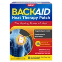 Backaid Heat Therapy Patch, Air-Activated Therapeutic Heat, Medium for Back, Shoulders, and Neck Pain Relief, 8 Count | Provides targeted, powerful back and muscle pain relief. Sized for back, shoulders & neck. Up to 16 hours of relief.