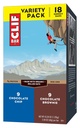 Clif Bar CCC31576 Chocolate Chip and Chocolate Brownie Bar, Variety Pack, 43.2 oz