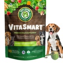 Dog Food Topper for Dogs – VitaSmart Powder with 25 Vitamins & Minerals, 15 Probiotics & 20 Digestive Enzymes – Gut, Immune, Skin & Mobility Support – All Breeds & Ages – Ruff Greens 6.9oz | with 25 Vitamins & Minerals, 15 Probiotics & 20 Digestive Enzymes – Gut, Immune, Skin & Mobility Support – All Breeds & Ages