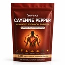 Sovexa Cayenne Pepper, Capsaicina Activa Circulation Support Formula for Energy & Cardiovascular Wellness, with D3K2, Grape Seed, Hawthorn, 300 Softgels