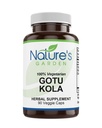 NATURE'S GARDEN ESSENTIALS Gotu Kola - 90 Veggie Caps with 400mg Organic Gotu Kola Herb