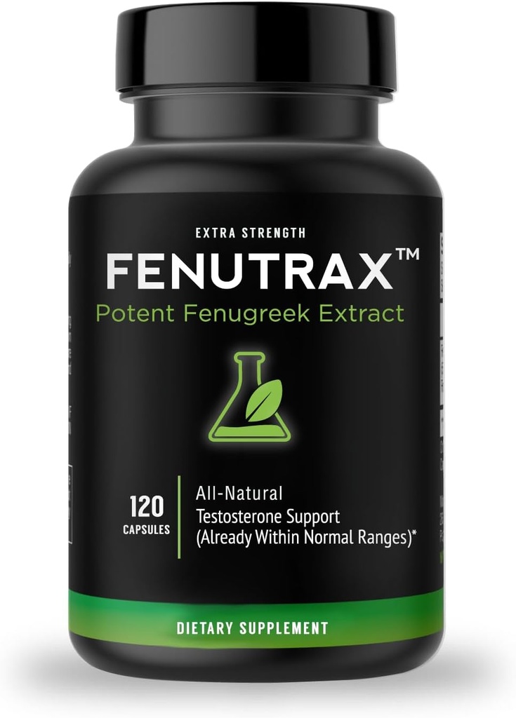 VitaMonk FenuTrax TM Fenugreek Extracto 2 meses de subministración - máis forte que Testofen para homes - Extracto de sementes de Fenugreek - crecemento muscular, enerxía e soporte de condución