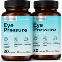 Sunergetic Premium Eye Pressure Support Supplement - Eye Pressure Supplement with Saffron, Lutein, Zeaxanthin, Bilberry & Pine Bark - Supports Ocular Health & Overall Vision - 30 Count (Pack of 2)