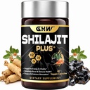 Pure Himalayan shilajit for Men & Women Capsules, Added D3, K2 & Zinc | Contains high purity Fulvic Acid， U.S.A Lab Tested, Supports Stamina and Immune Health, 30-Day Supply