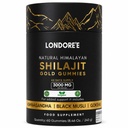 Himalayan Shilajit Gold Gummies 3000mg – Vegan Sugar‑Free Daily Energy Support with KSM‑66 Ashwagandha Musli & Gokshura – Natural Mineral Rich Adaptogen Gummy Formula for Balance & Wellness – 60 Count