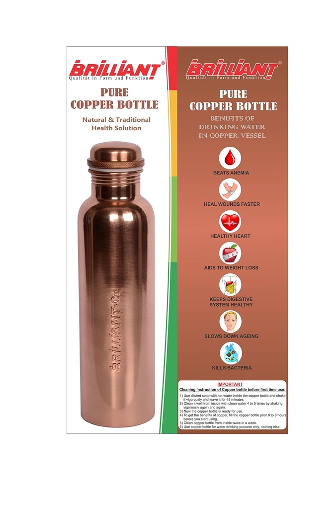 Brilliant Copper Bottle 950ML