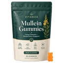Vitanics Mullein Gummies, Mullein Leaf Extract for Lungs, Respiratory Support, Cleanse & Detox, Calm Chest, 60 Gummies (1)