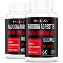 1600mg Fadogia Agrestis Tongkat Ali Supplement, Fadogia Agrestis Extract for Men with Ashwagandha - Maximum Strength, 120 Softgels