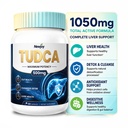 NewJoy Liver Cleanse & Detox Repair Supplement, 500mg TUDCA with Milk Thistle, Beet Root, Dandelion & Curcumin, Supports Gallbladder Bile Production & Cellular Health, 120 Veg Capsules, Non-GMO
