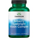Swanson Bilberry Eyebright Vision Complex, 100 Capsules | Delivers a Blend of Bilberry, Quercetin and Eyebright to Support Vision and Eye Health, Easy-to-Swallow Capsules