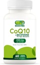 Pur CoQ10 Energia Absorció alta amb biomperina, 200 mg per Serving, 60 Vieggie Capsules, Guten-Free, No-GMO
