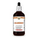 Bilberry (Vaccinium Myrtillus) Dry Leaf Tincture, Made in Hawaii, Raw Materials, All Natural, Vegan, Pure Liquid Extract - 4 fl.oz