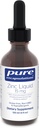 Pure Encapsulations Zinc Liquid 15 mg | Zinc Gluconate Hypoallergenic Supplement for Immune Support | 4 fl. oz.