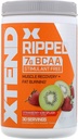 Xtend Ripped BCAA Powder Strawberry Kiwi ¦ Cutting Fórmula + Azúcar Free Post Workout Muscle Recovery Drink with Amino Acids  7g BCAAs for Men &amp; Women