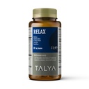 TALYA Relax Sleep Support - Blend with Melissa, Valerian, St John’s Wort, Lavender, Passiflora - Vegan, Non-GMO, 60 Capsules- Supports Calm Sleep & Eases Stress